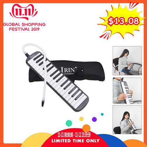 IRIN Portable 32 Key Melodica ABS Engineering Resin Melodica Student Harmonica With Bag For Music Lovers